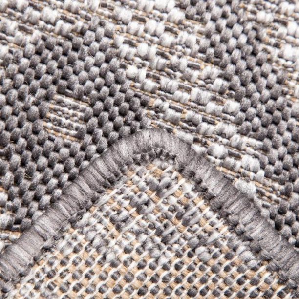 Ковер Эко 77014c37 1,0x2,0 м серый от магазина ЛесКонПром.ру