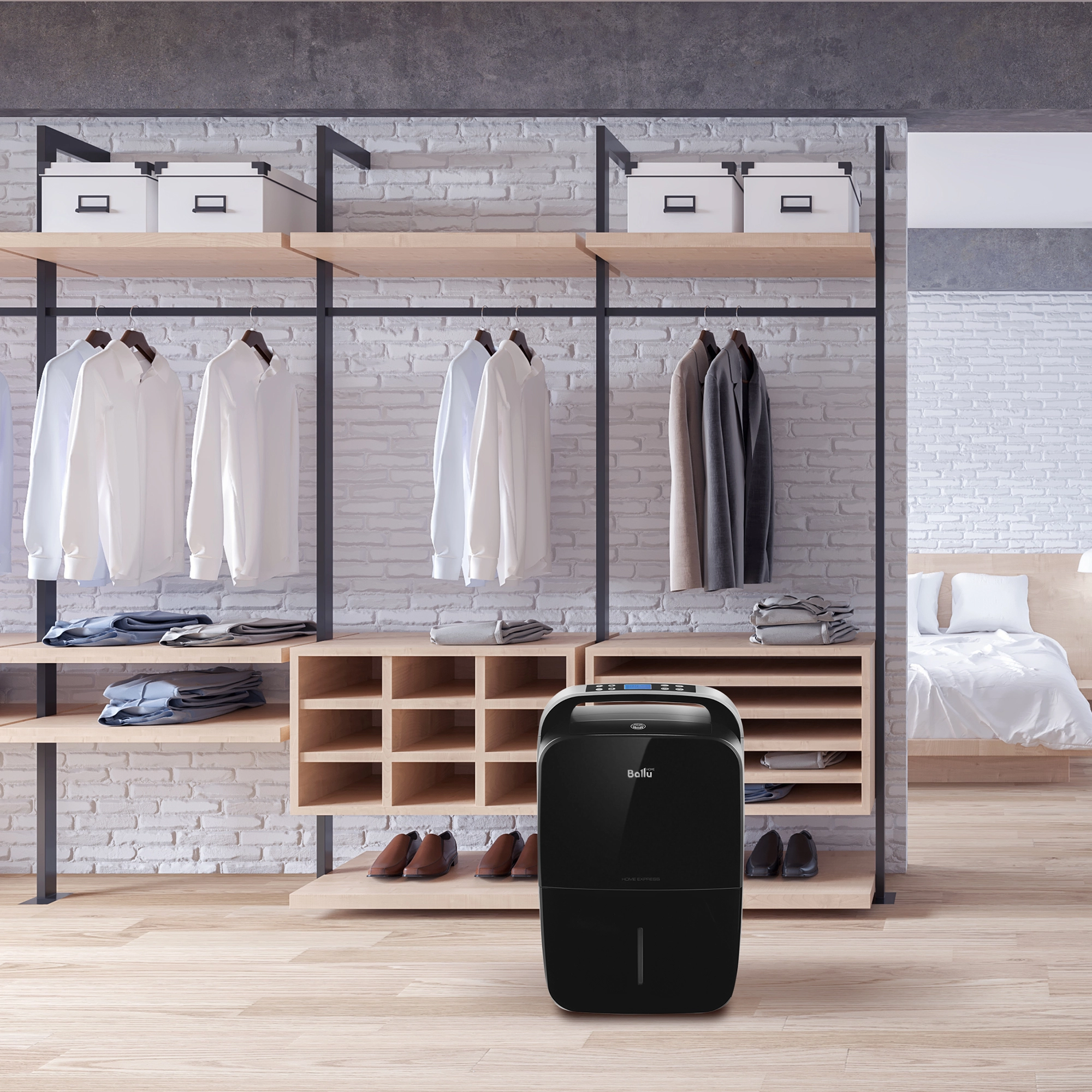 Осушитель воздуха BALLU BD30MN BLACK от магазина ЛесКонПром.ру