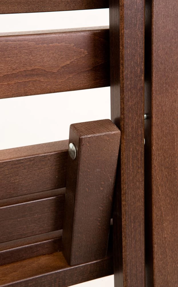 Стремянка-табурет деревянная с широкими ступенями Hoz-Block Микки 3 ступени Венге (арт. СДМТ-3В) от магазина ЛесКонПром.ру