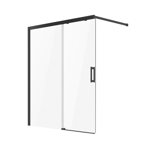 Ширма для ванны FLUMEN DESIGN Nero 140х120 см от магазина ЛесКонПром.ру