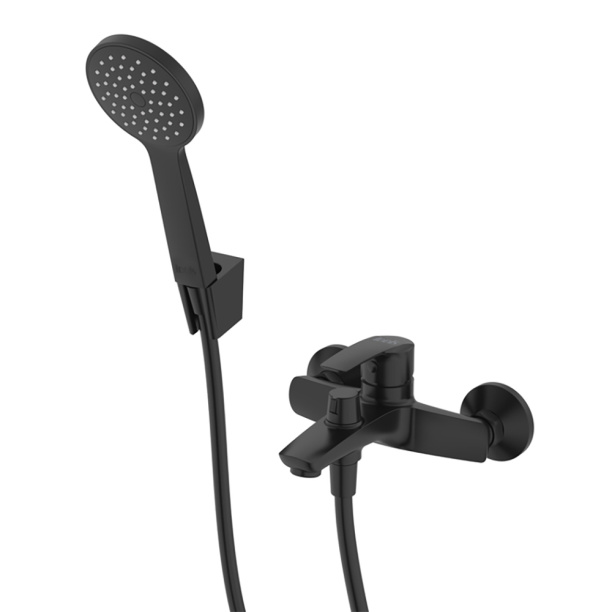 Смеситель для ванны IDDIS Ray черный от магазина ЛесКонПром.ру