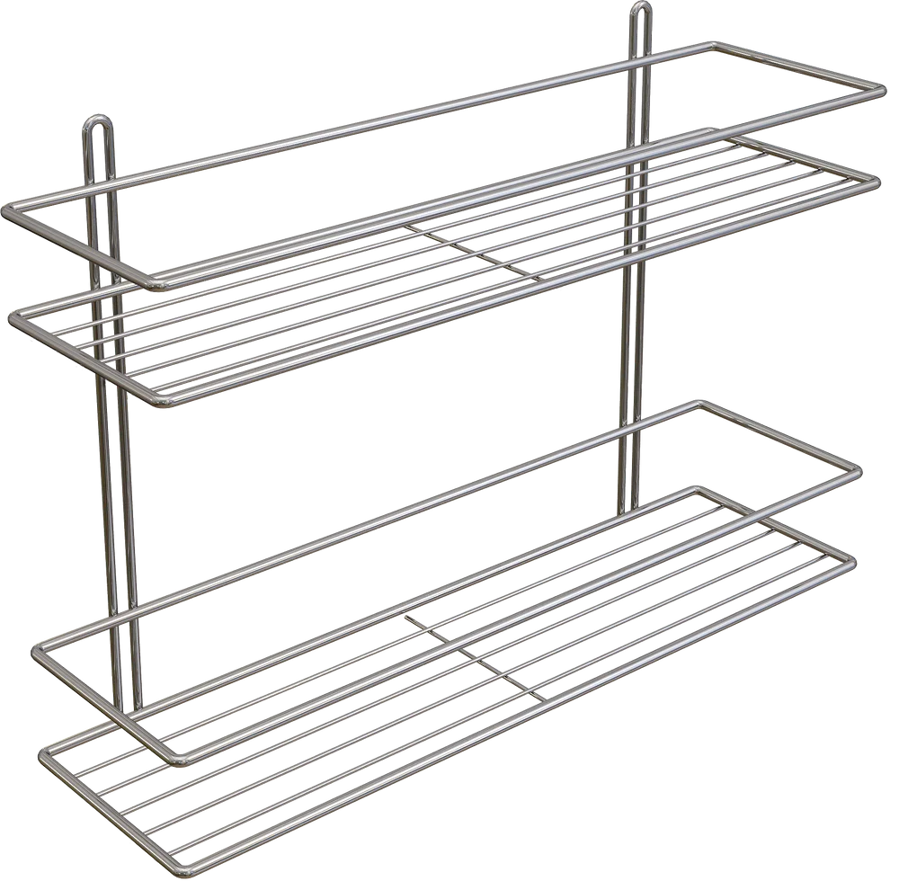 Полка DIWO Смоленск П16101 хром от магазина ЛесКонПром.ру