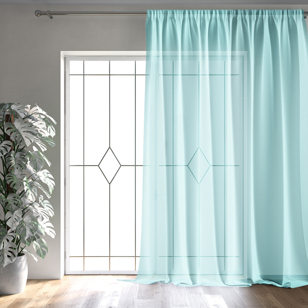 Штора-тюль 300х280 см серая от магазина ЛесКонПром.ру