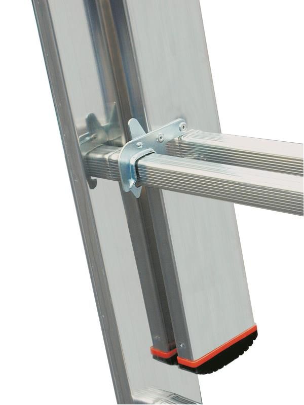 Лестница алюминиевая трехсекционая KRAUSE TRIBILO 3х10 от магазина ЛесКонПром.ру