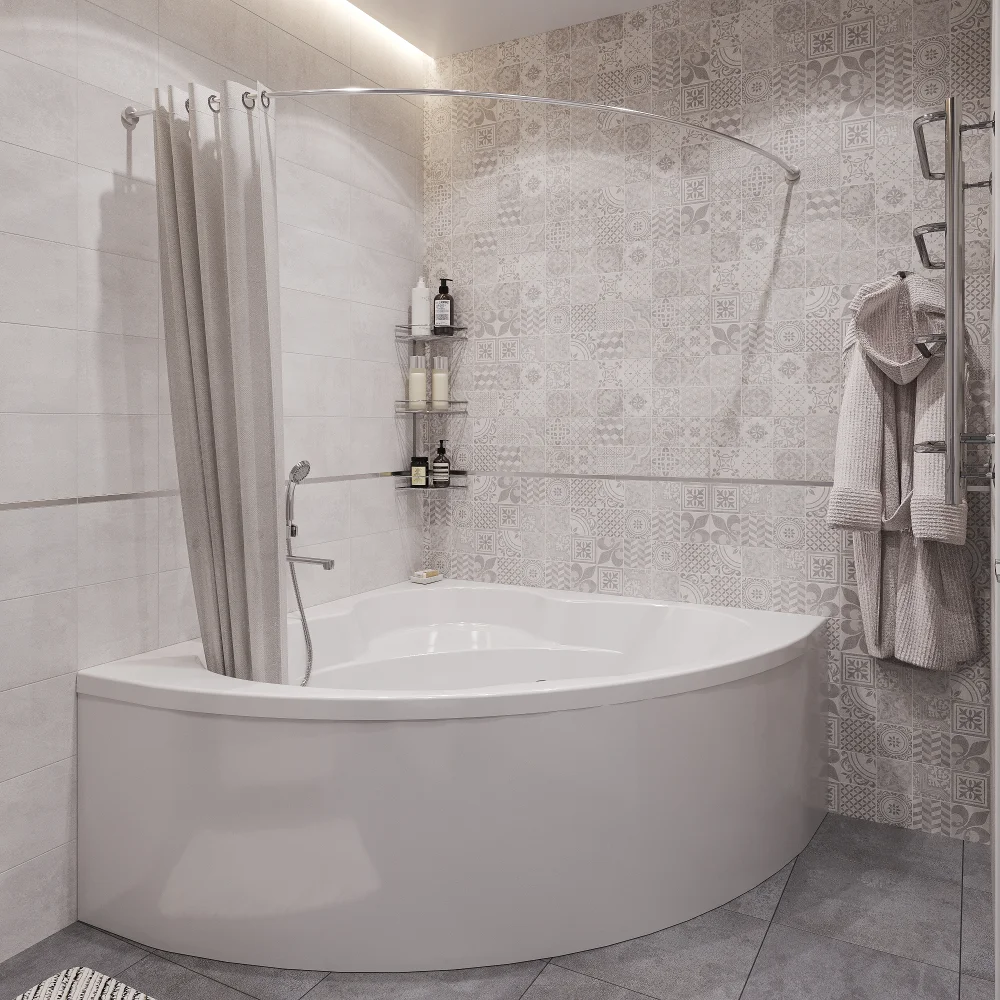 Полка DIWO Смоленск П16163 хром от магазина ЛесКонПром.ру