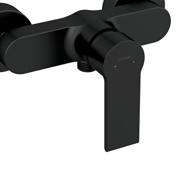Смеситель для душа Cersanit Brasko Black от магазина ЛесКонПром.ру
