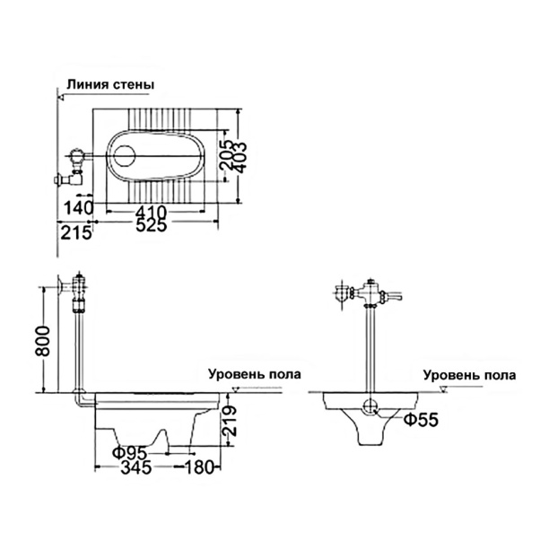 Чаша Генуя Creo от магазина ЛесКонПром.ру