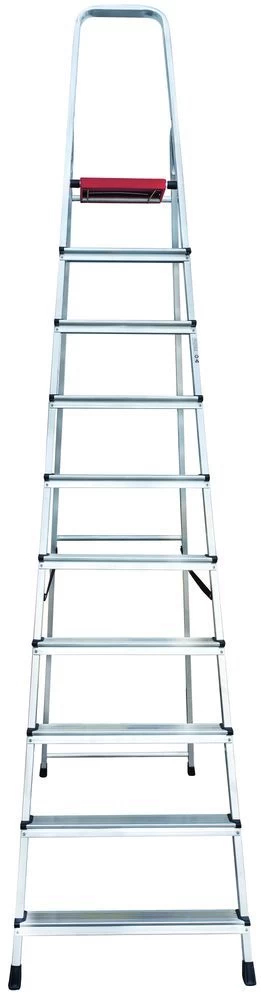 Стремянка алюминиевая Новая Высота 10 ступеней (арт. 2110110) от магазина ЛесКонПром.ру