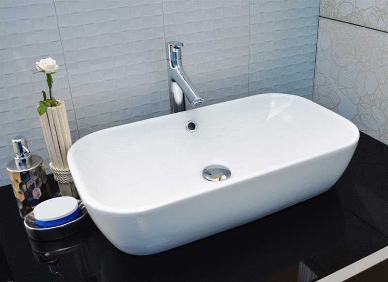 Раковина-чаша CeramaLux 61 9217 Белая от магазина ЛесКонПром.ру