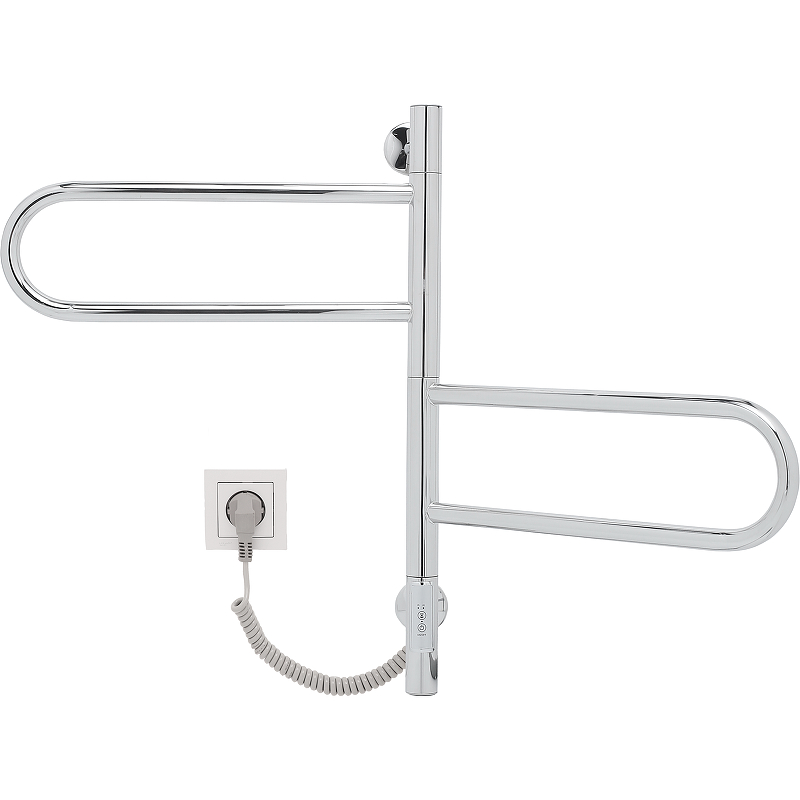 Электрический полотенцесушитель Vincea 44х60 VTD-1R1CE Хром от магазина ЛесКонПром.ру