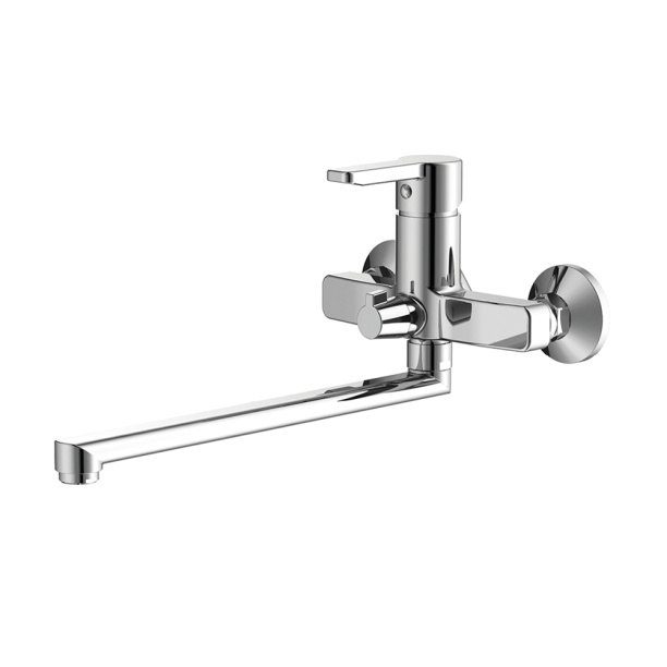 Смеситель для ванны IDDIS Sena с длинным изливом от магазина ЛесКонПром.ру