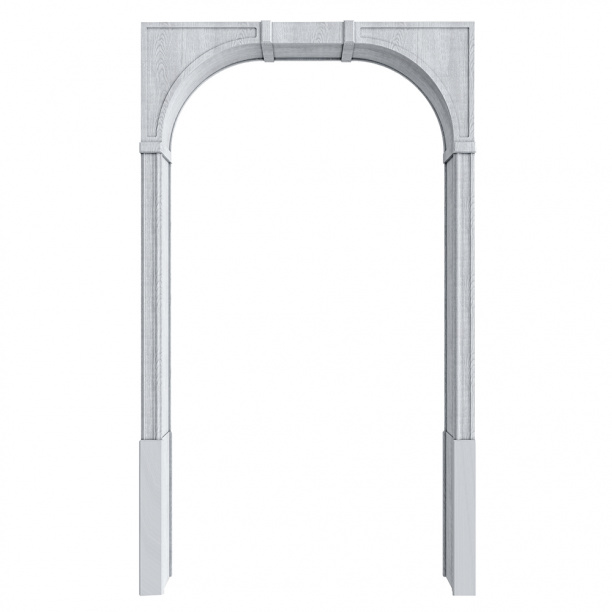 Арка ламинированная Порту дуб серый от магазина ЛесКонПром.ру