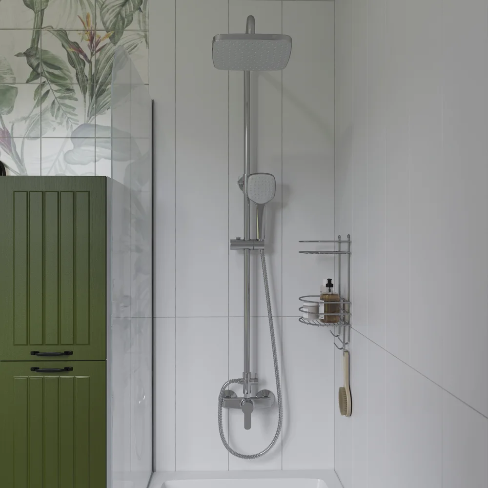 Полка DIWO Смоленск П16190 хром от магазина ЛесКонПром.ру