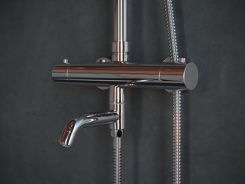 Душевая система Laguraty 17050 Хром от магазина ЛесКонПром.ру