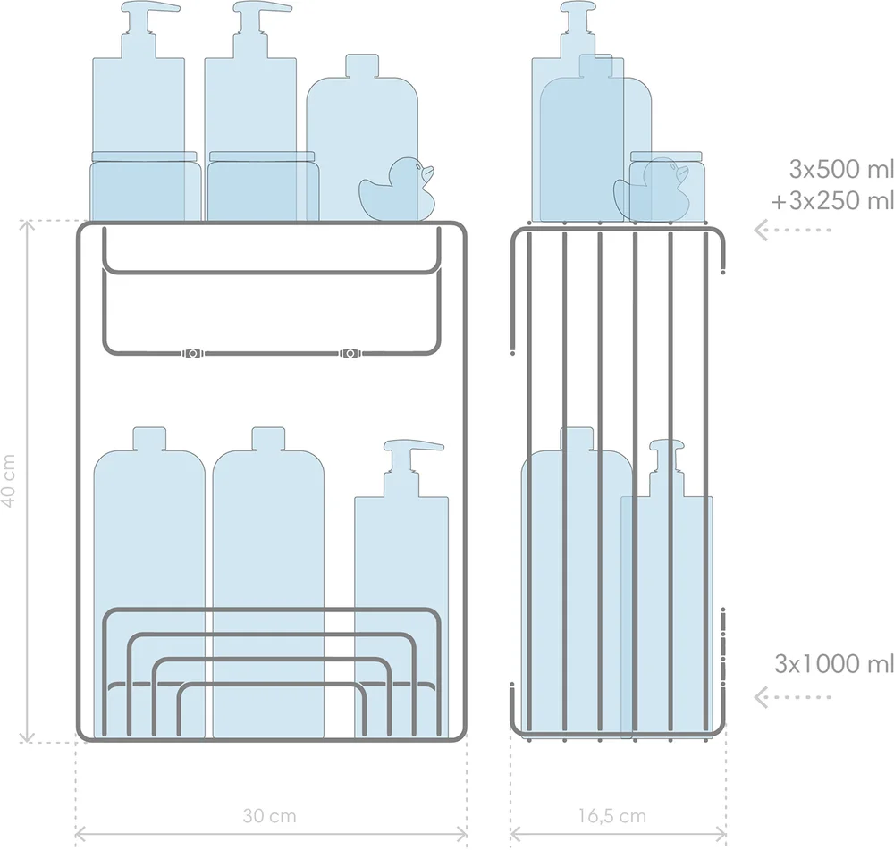 Полка ЧМЗ Фрейм 504-015-01 2-ярусная от магазина ЛесКонПром.ру