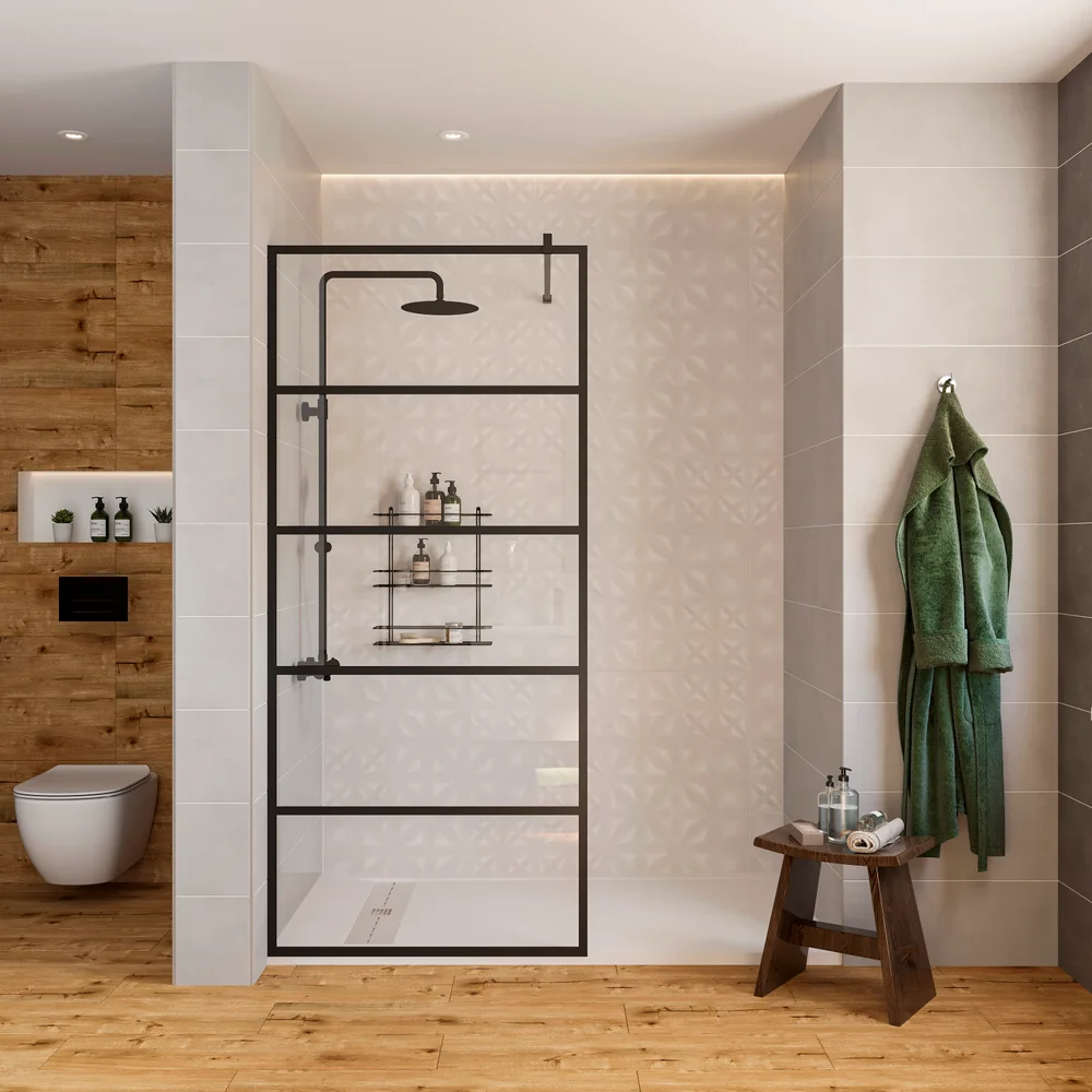 Полка DIWO Смоленск П16102 черный муар от магазина ЛесКонПром.ру