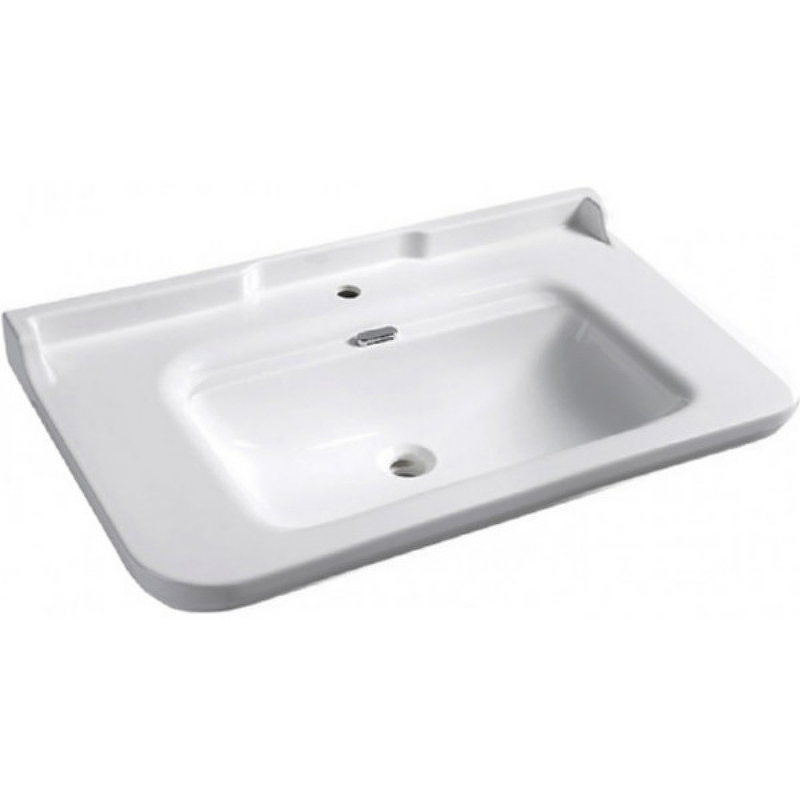 Раковина Kerasan Waldorf 100 4142K1bi/cr*1 Белая от магазина ЛесКонПром.ру