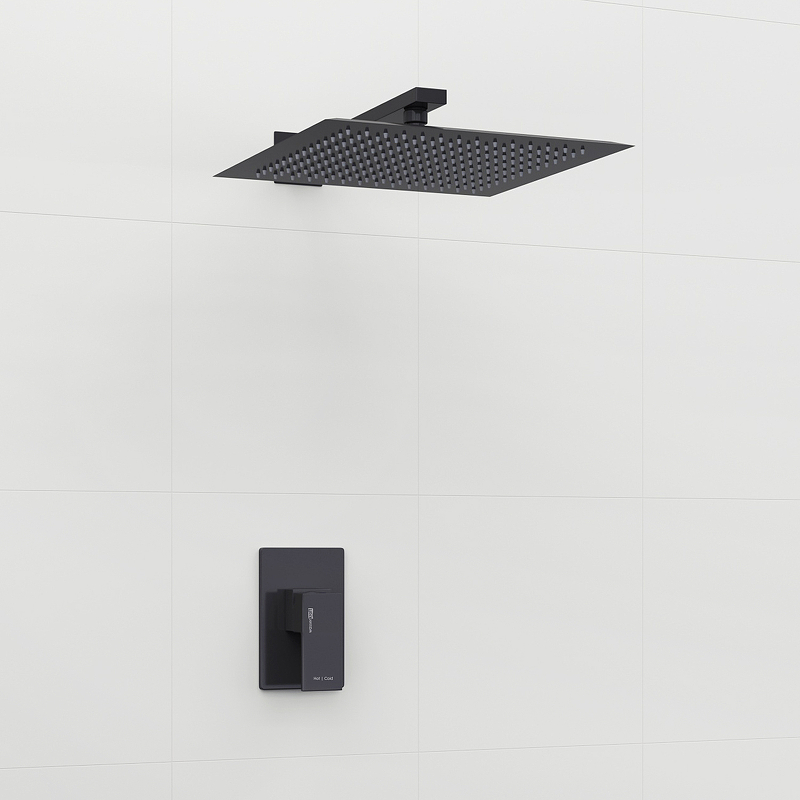 Душевая система WasserKRAFT A20219 Черная матовая от магазина ЛесКонПром.ру