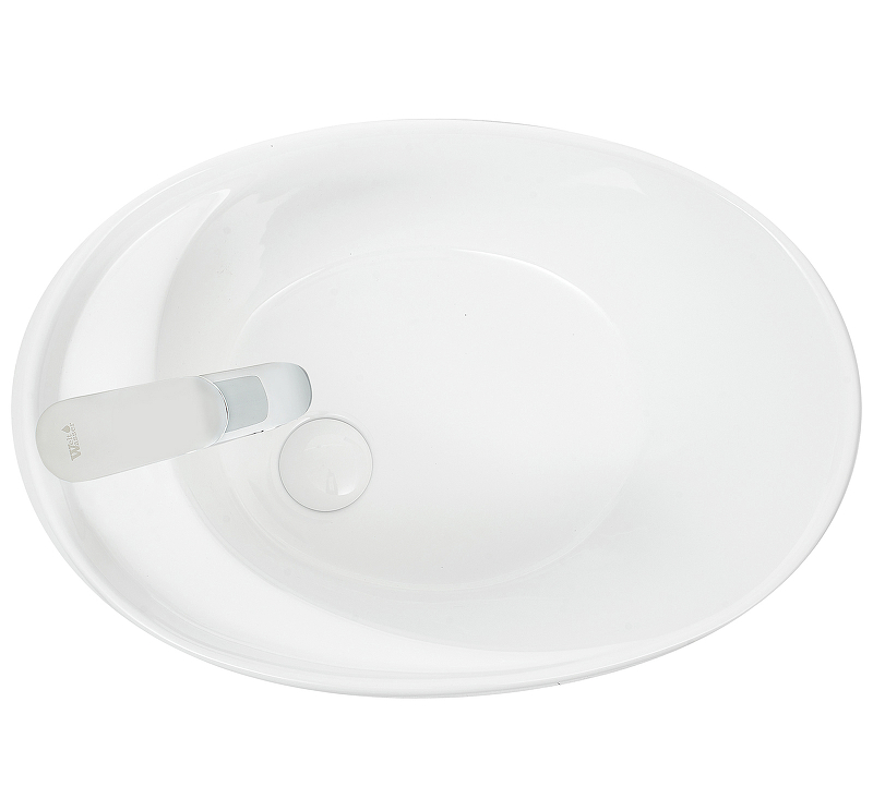 Раковина-чаша WeltWasser Elbach 1037 59 10000004582 Белый глянец от магазина ЛесКонПром.ру