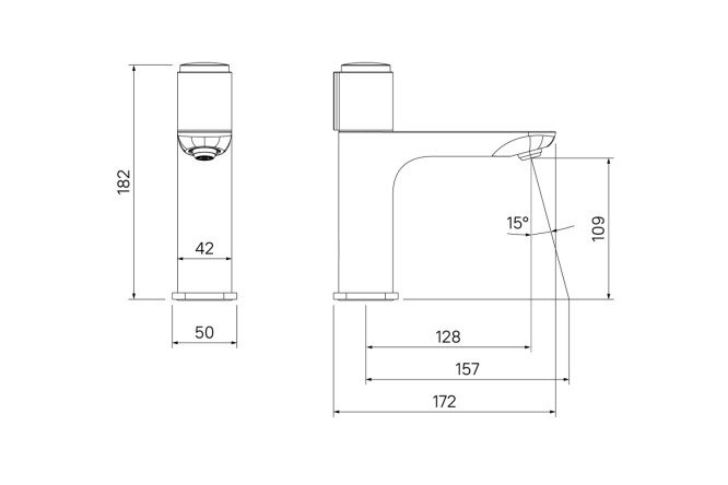 Смеситель для умывальника IDDIS Slide 80534128 от магазина ЛесКонПром.ру