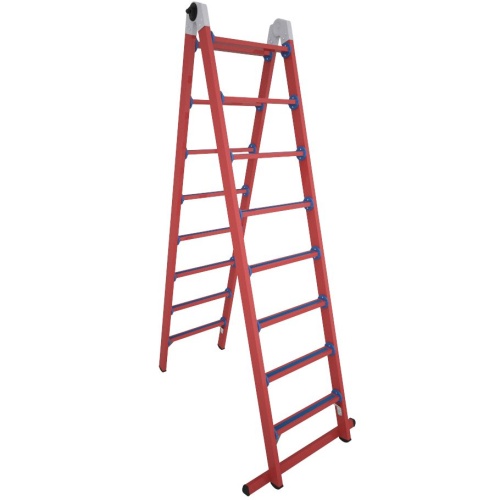 Лестница-стремянка ДИЭЛЕКТРИК стеклопластиковая ЛСПТД-2,5 от магазина ЛесКонПром.ру