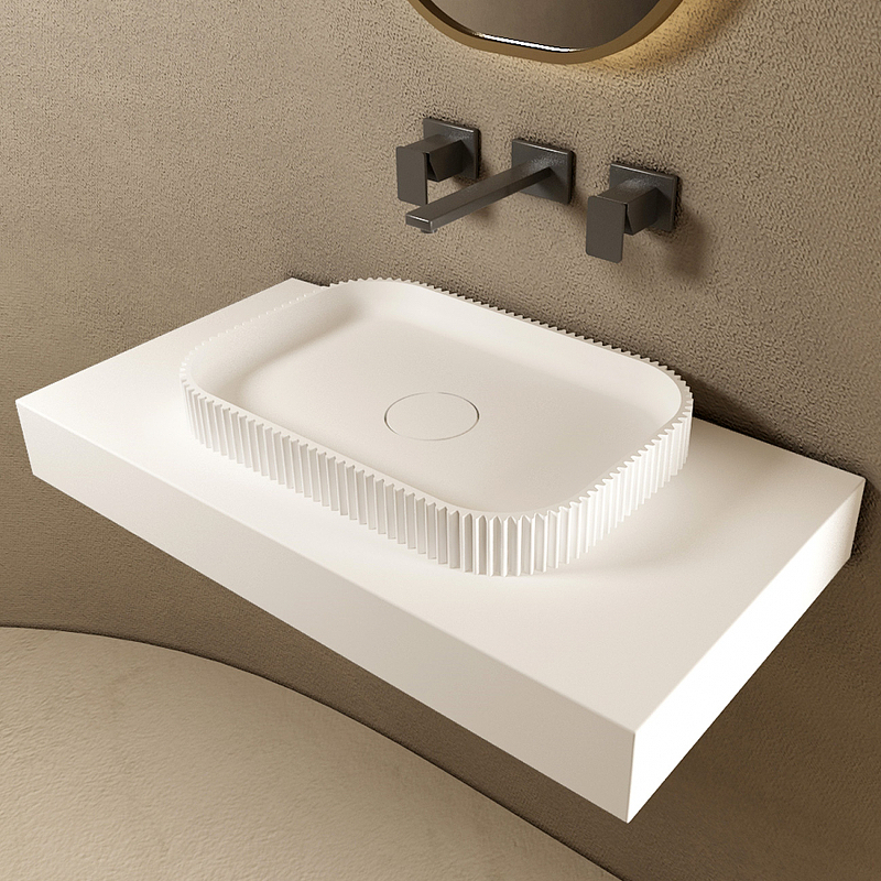 Раковина-чаша Abber Stein 50 AS2602 Белая от магазина ЛесКонПром.ру