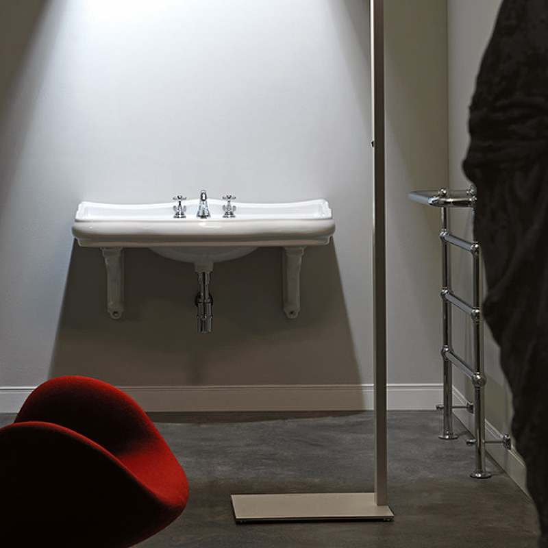 Раковина Kerasan Retro 100 105001*3 Белая от магазина ЛесКонПром.ру