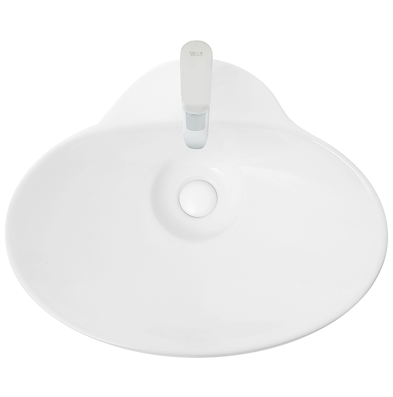 Раковина-чаша WeltWasser Elbach 3072 59 10000004584 Белый глянец от магазина ЛесКонПром.ру