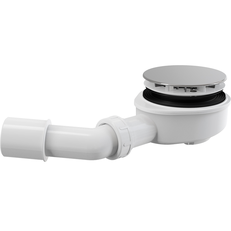 Сифон для душевого поддона Alcaplast AG210272100 (A491CR) Хром от магазина ЛесКонПром.ру