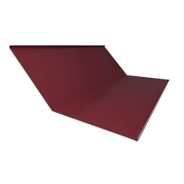 Планка ендовы нижней Grand Line 300х300х2000 мм 0,5 Satin с пленкой RAL 3005 от магазина ЛесКонПром.ру