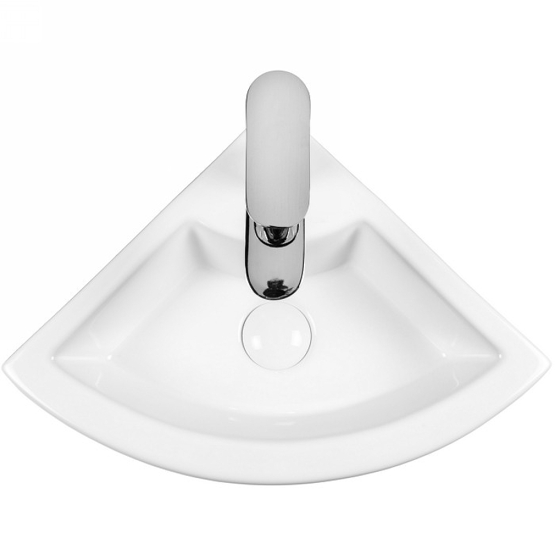 Раковина Bond 32 S91-320 угловая Белая глянцевая от магазина ЛесКонПром.ру