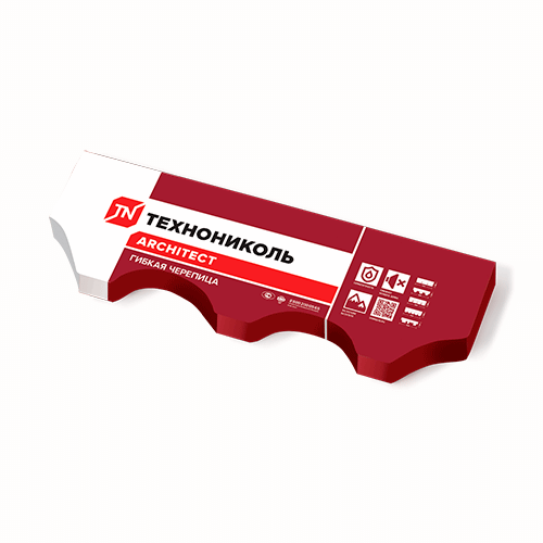 Гибкая черепица ТЕХНОНИКОЛЬ SHINGLAS Оптима зеленый от магазина ЛесКонПром.ру