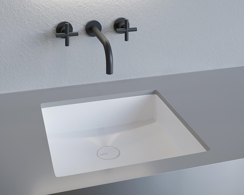 Раковина Salini Marea 42 07 1802207M Белая матовая от магазина ЛесКонПром.ру