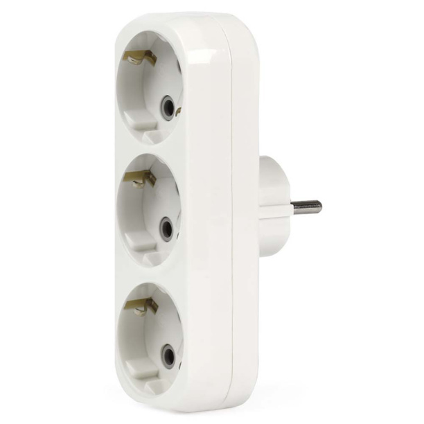 Разветвитель 3 гнезда с заземлением Smartbuy от магазина ЛесКонПром.ру