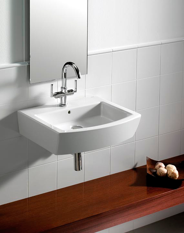 Раковина Roca Hall 55 327881000 Белая от магазина ЛесКонПром.ру