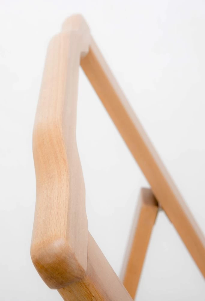 Стремянка деревянная с широкими ступенями Hoz-Block Микки 3 ступени Светлая (арт. СДМ-3С) от магазина ЛесКонПром.ру