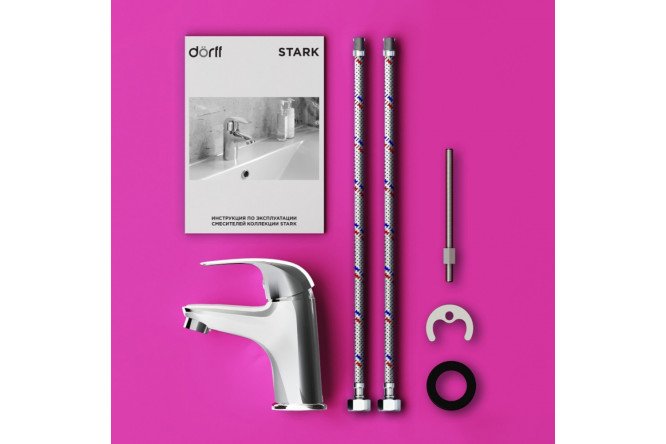 Смеситель для умывальника Stark 80529576 от магазина ЛесКонПром.ру