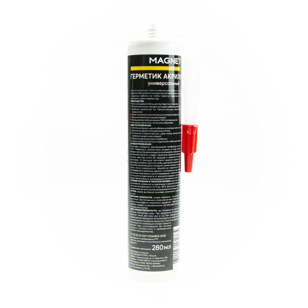 Акриловый герметик MAGNET 280 мл белый от магазина ЛесКонПром.ру