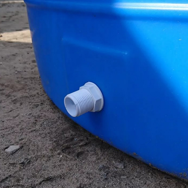 Врезка в бочку ВР 3/4" пластик от магазина ЛесКонПром.ру