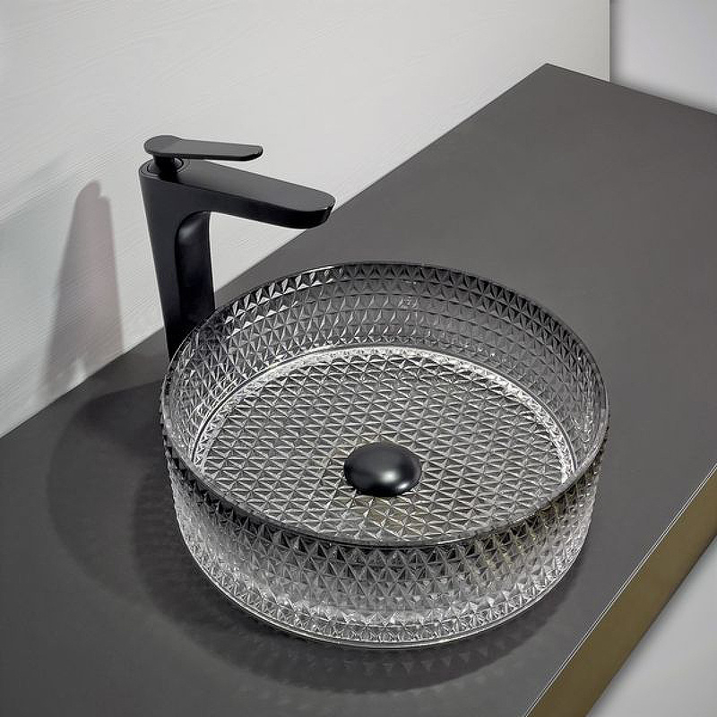 Раковина-чаша Comforty 36 GL10 00-00012244 Черная от магазина ЛесКонПром.ру