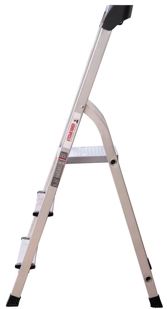 Стремянка алюминиевая с органайзером Новая Высота 3 ступени (арт. 2115103) от магазина ЛесКонПром.ру