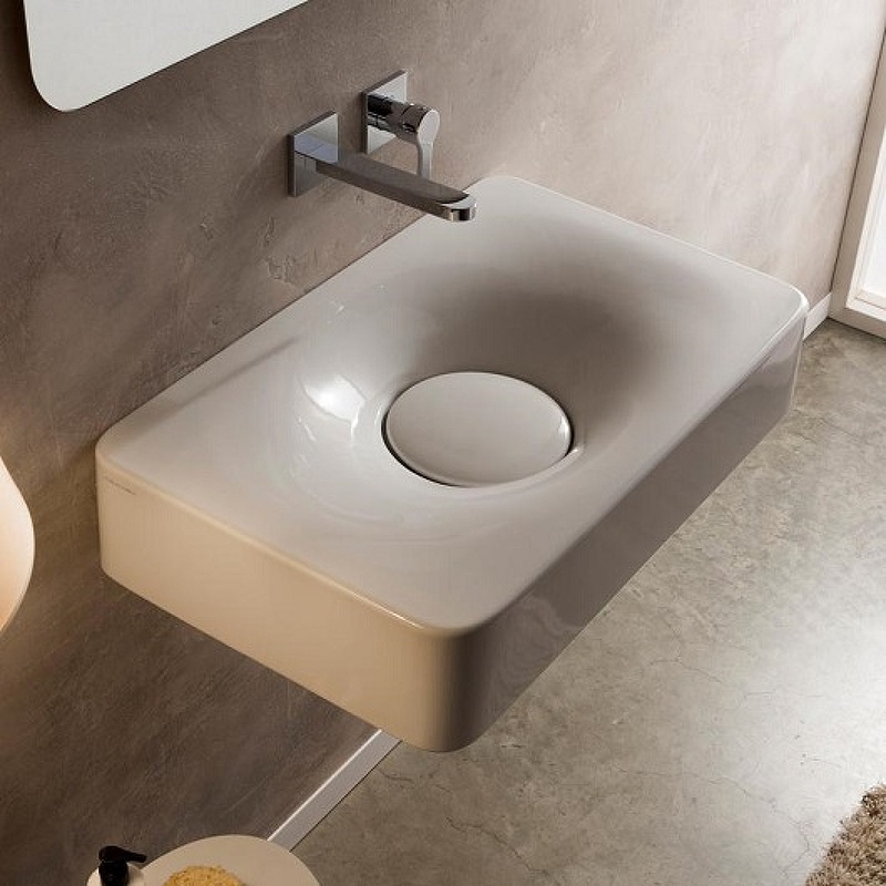 Раковина Scarabeo Fuji 71 6002 Белая от магазина ЛесКонПром.ру