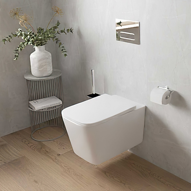 Кнопка для инсталляции Aquatek хром от магазина ЛесКонПром.ру