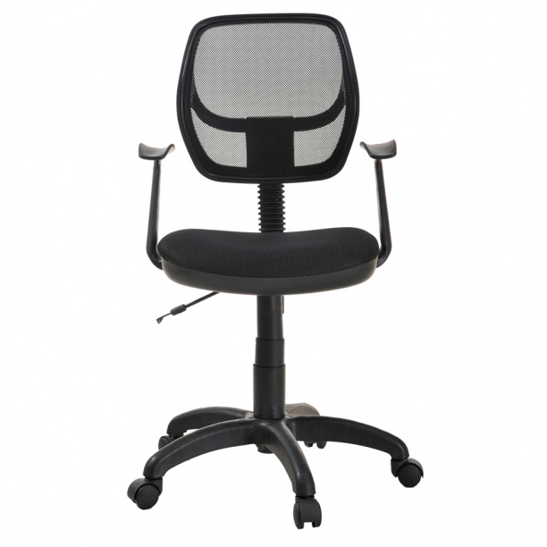 Офисное кресло Степ черное от магазина ЛесКонПром.ру