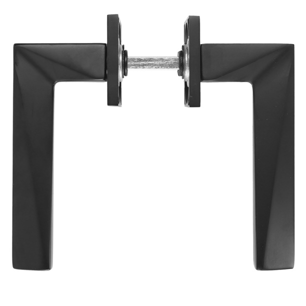 Ручки дверные NEODECO L821 черные от магазина ЛесКонПром.ру