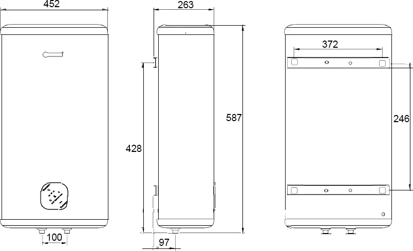Накопительный водонагреватель Thermex Dream 30 электрический от магазина ЛесКонПром.ру
