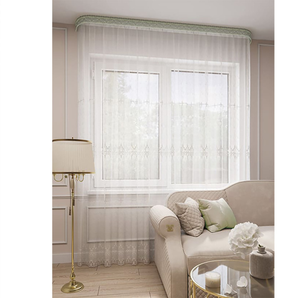 Штора-тюль Флер 500х280 см белая от магазина ЛесКонПром.ру