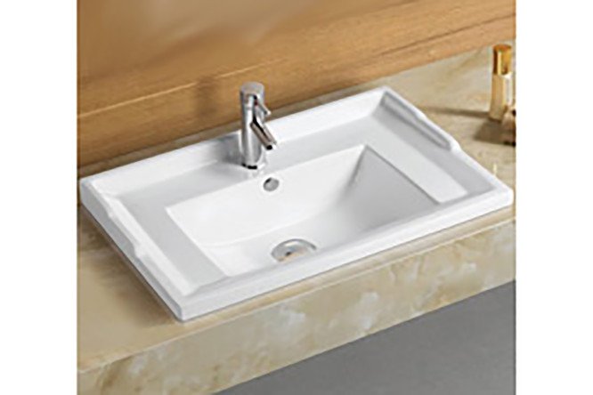 Раковина-столешница встраиваемая MELANA MLN-F90 80536364 от магазина ЛесКонПром.ру