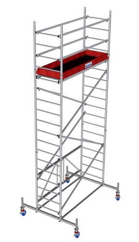 Алюминиевая Вышка-тура KRAUSE PROTEC XS складная РВ 5,8 м (арт.920034) от магазина ЛесКонПром.ру