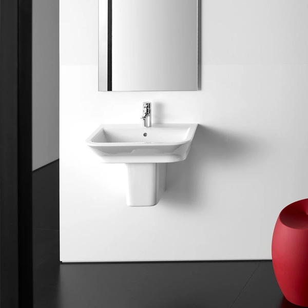 Раковина Roca The Gap 55 327475000 Белая от магазина ЛесКонПром.ру